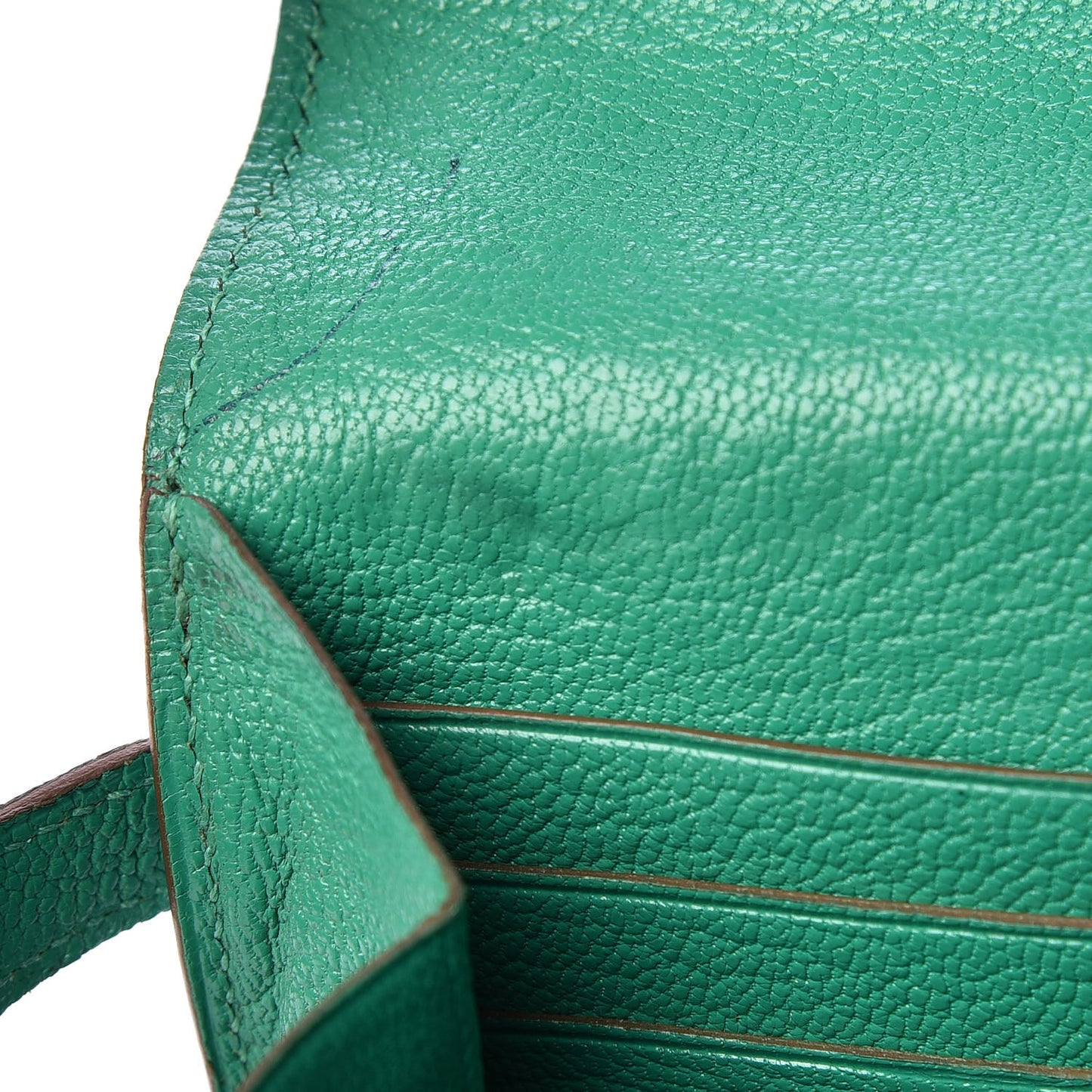 Chevre Mysore Kelly Longue Wallet Menthe