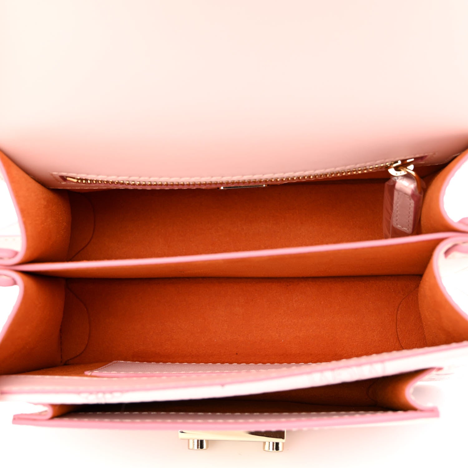 MCM Visetos Mini Patricia Crossbody Bag Powder Pink 4 of 9