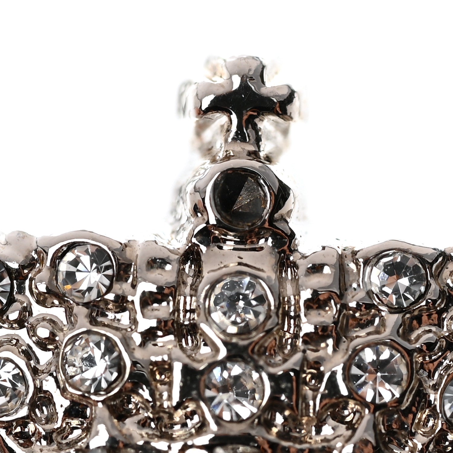 Chanel Crystal Paris Moscow Eagle Chain Belt Silver 6 of 6