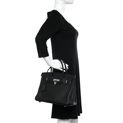 Hermes Togo Birkin 30 Black 3 of 14