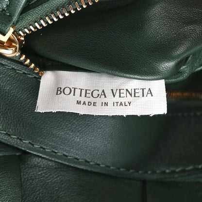 Bottega Veneta Grained Calfskin Maxi Intrecciato Cassette Crossbody Bag Raintree Green 7 of 12
