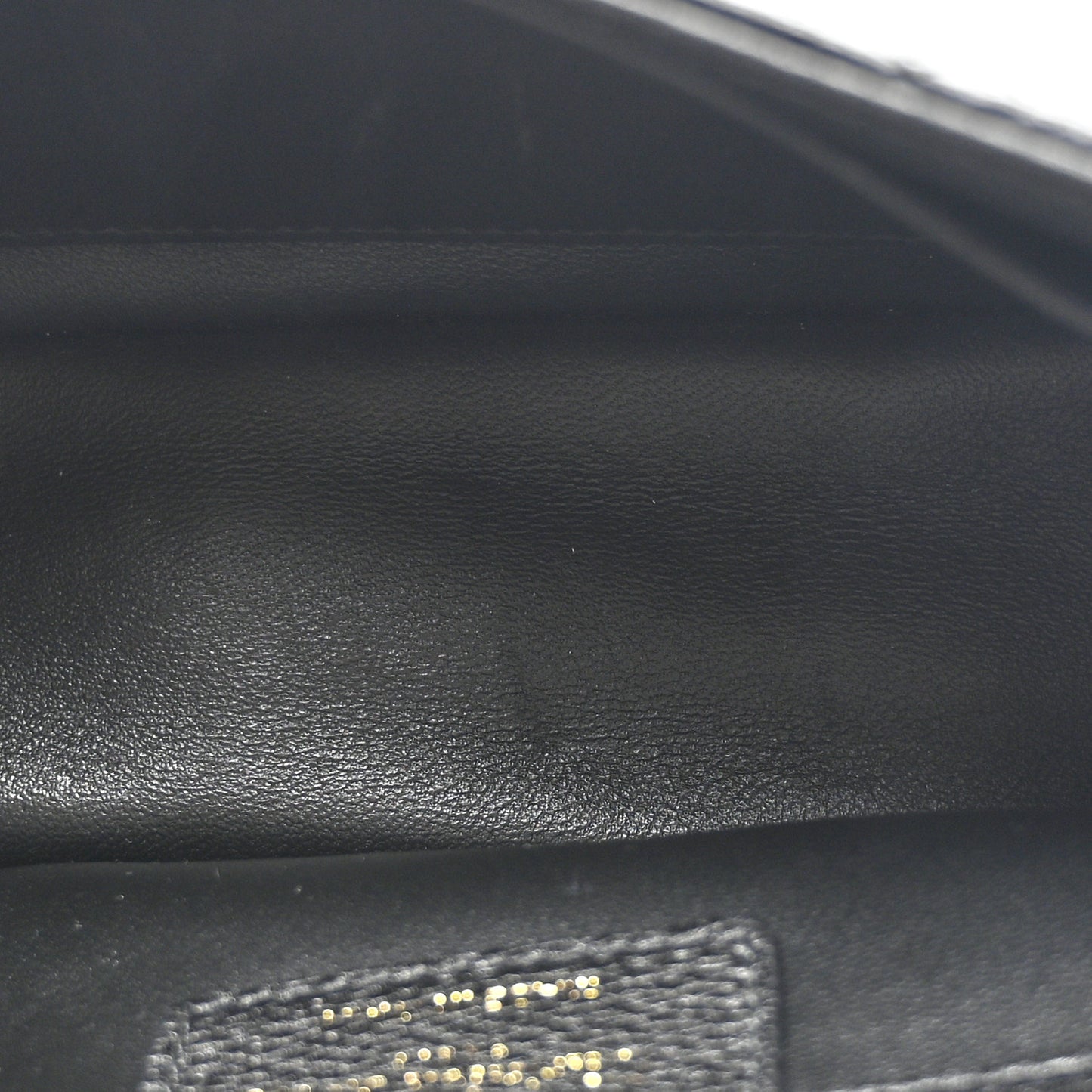 Calfskin Cannage Small Caro Bag Black