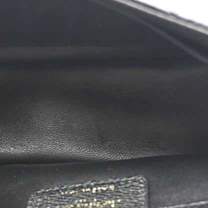 Christian Dior Calfskin Cannage Small Caro Bag Black 5 of 11