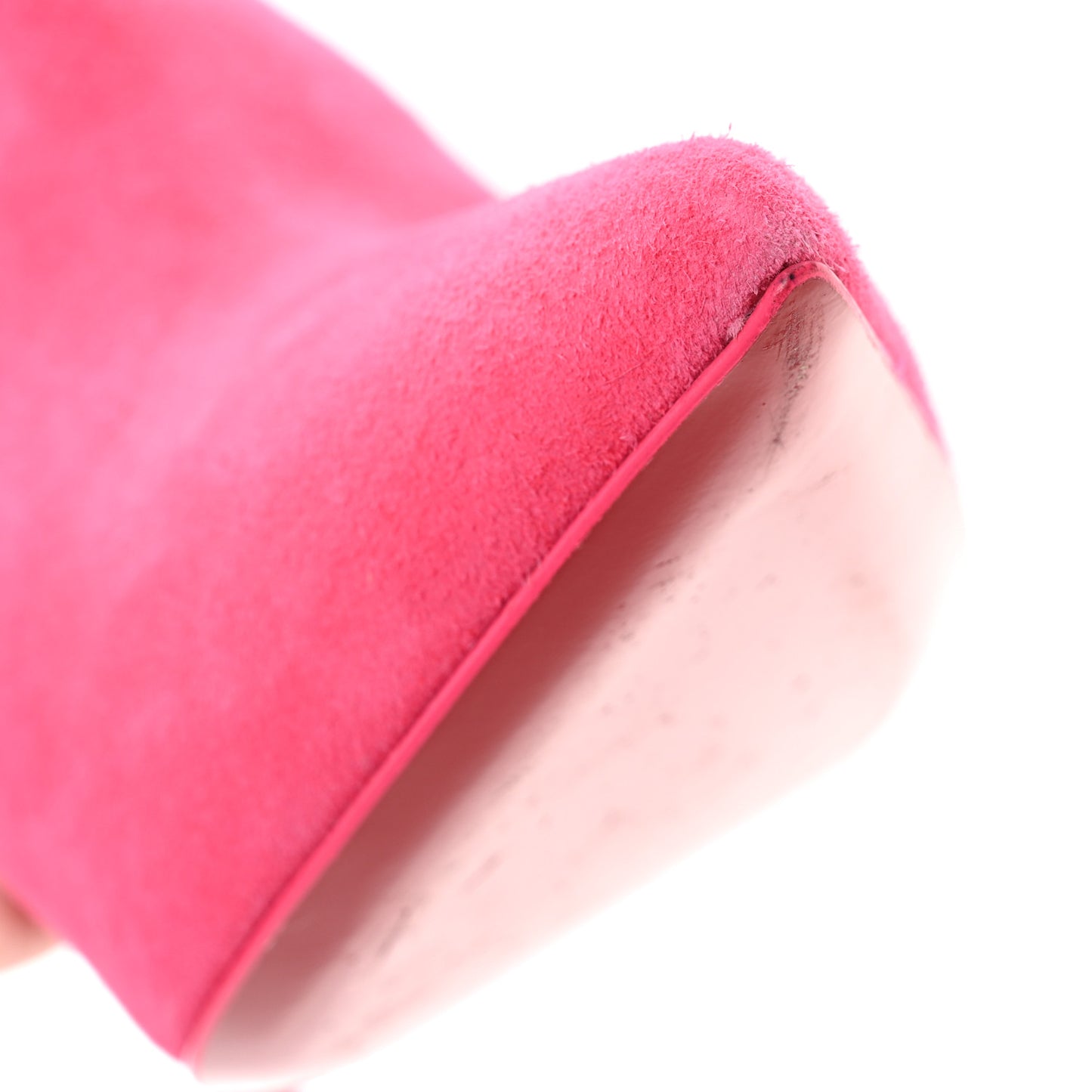Veau Velours Astrilarge 100 Booties 38.5 Pink