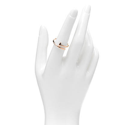 Cartier 18K Pink Gold Small Juste Un Clou Ring 55 7.25 2 of 5