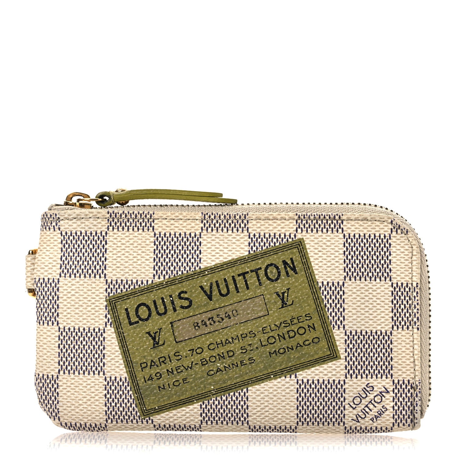 Louis Vuitton Damier Azur Complice Trunks and Bags Key Pouch 1 of 10