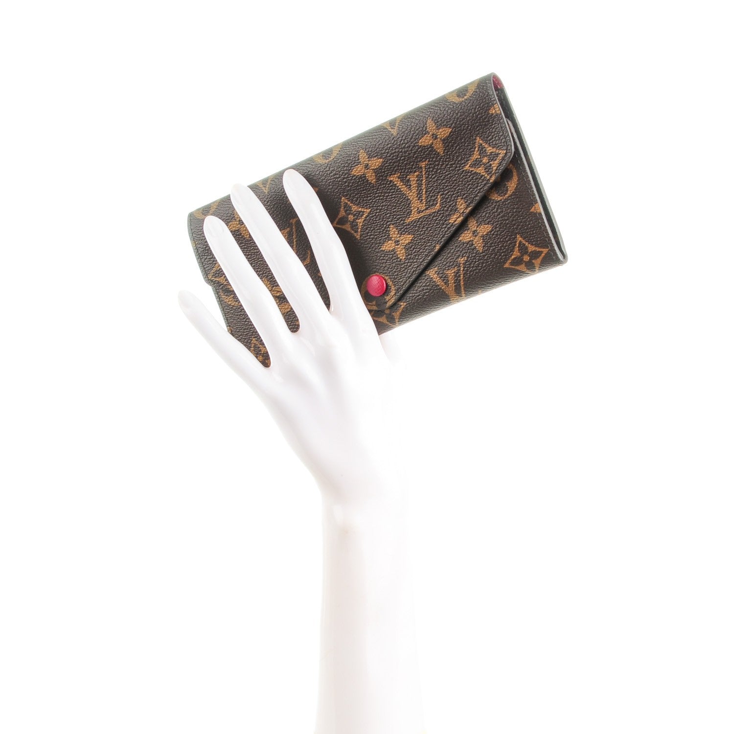 Louis Vuitton Monogram Josephine Wallet Fuchsia 2 of 7