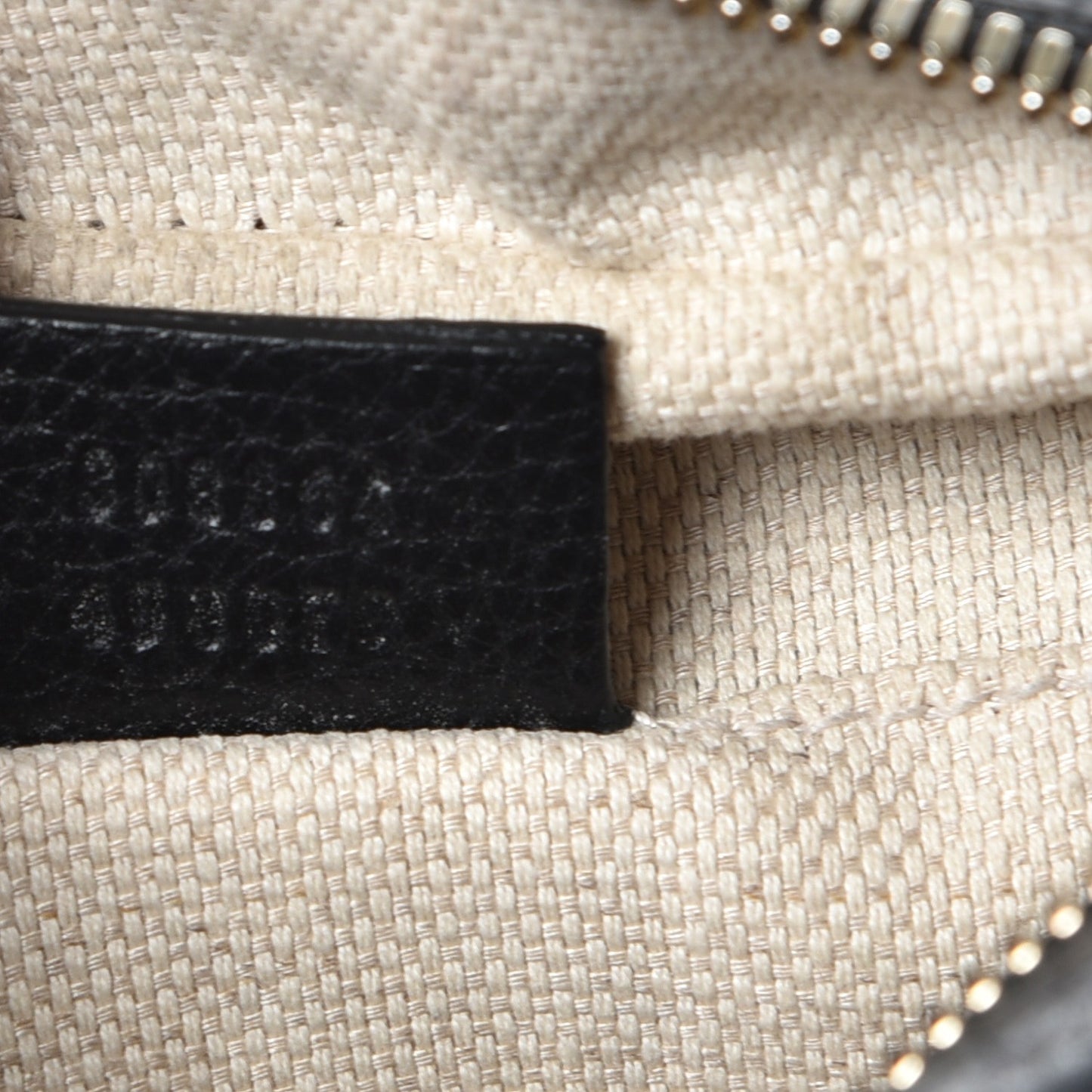 Pebbled Calfskin Small Soho Disco Bag Black