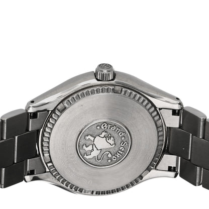 Grand Seiko Stainless Steel 37mm Heritage Collection Quartz Watch Black SBGX061 4 of 4