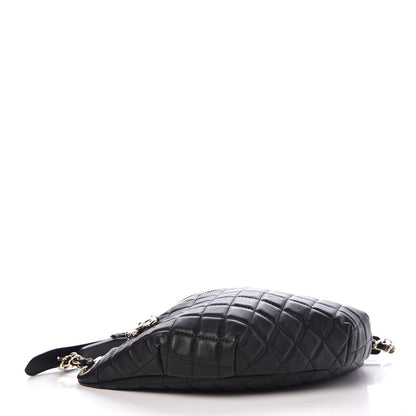 Chanel Calfskin Quilted Waist Bag Black 4 of 8