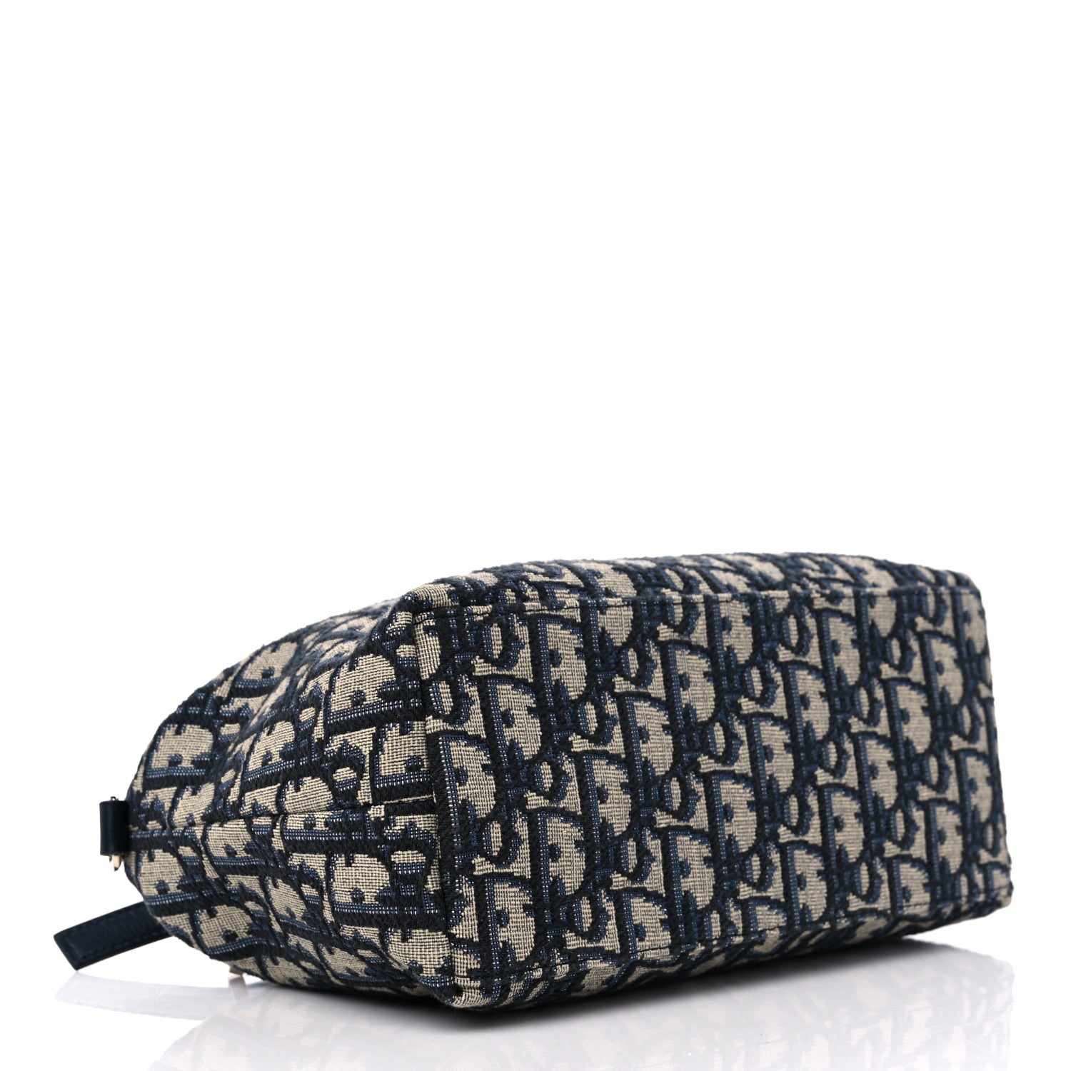 Christian Dior Oblique Medium Diortravel Nomad Pouch Blue 4 of 9