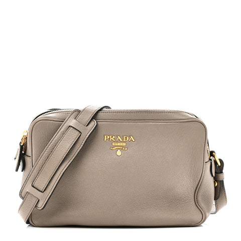 Vitello Phenix Camera Bag Argilla