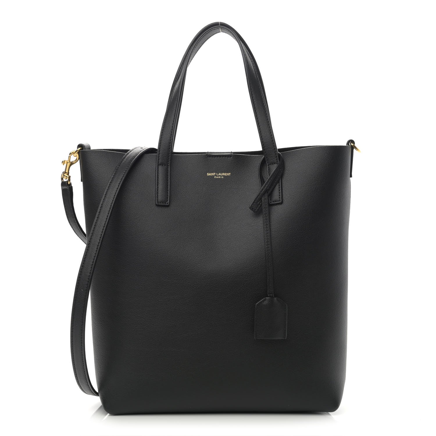 Saint Laurent Calfskin Toy Shopping Tote Black 1 of 10