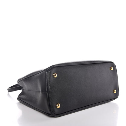 Prada Saffiano Lux Medium Tote Black 5 of 9