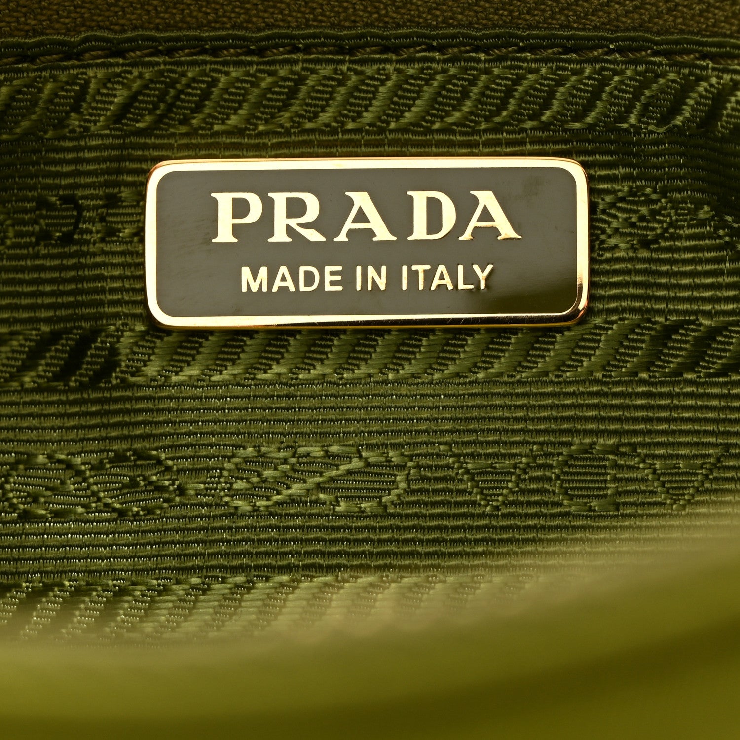 Prada Re-Nylon Saffiano Mini Re-Edition 2005 Bag Ivy Green 6 of 12
