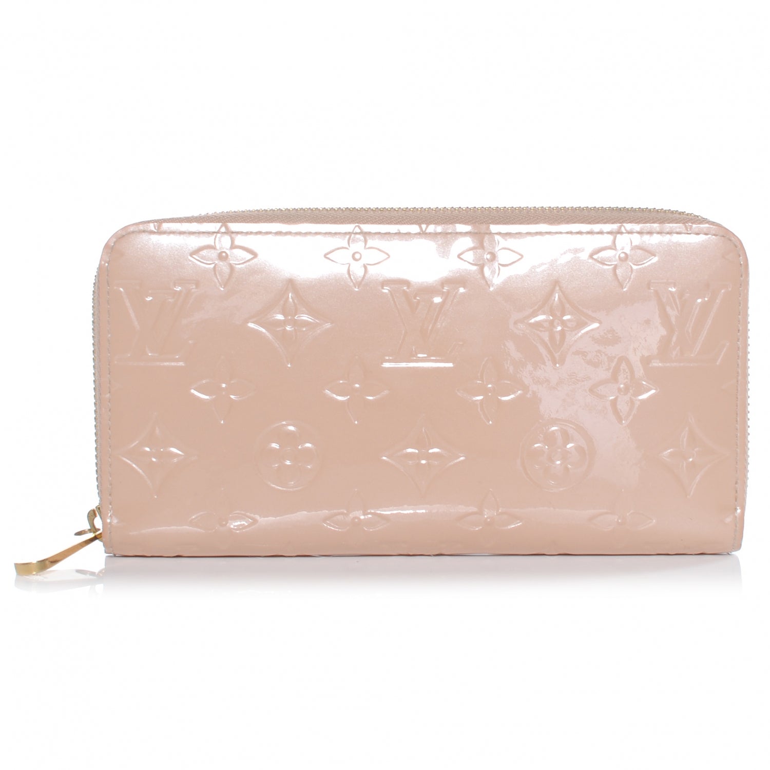 Louis Vuitton Vernis Zippy Wallet Beige 1 of 8