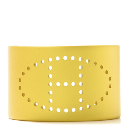 Hermes Aluminium Evelyne Sunset Cuff Bracelet T2 Jaune Soleil 1 of 4