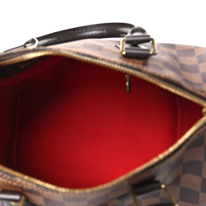 Louis Vuitton Damier Ebene Speedy Bandouliere 25 5 of 9