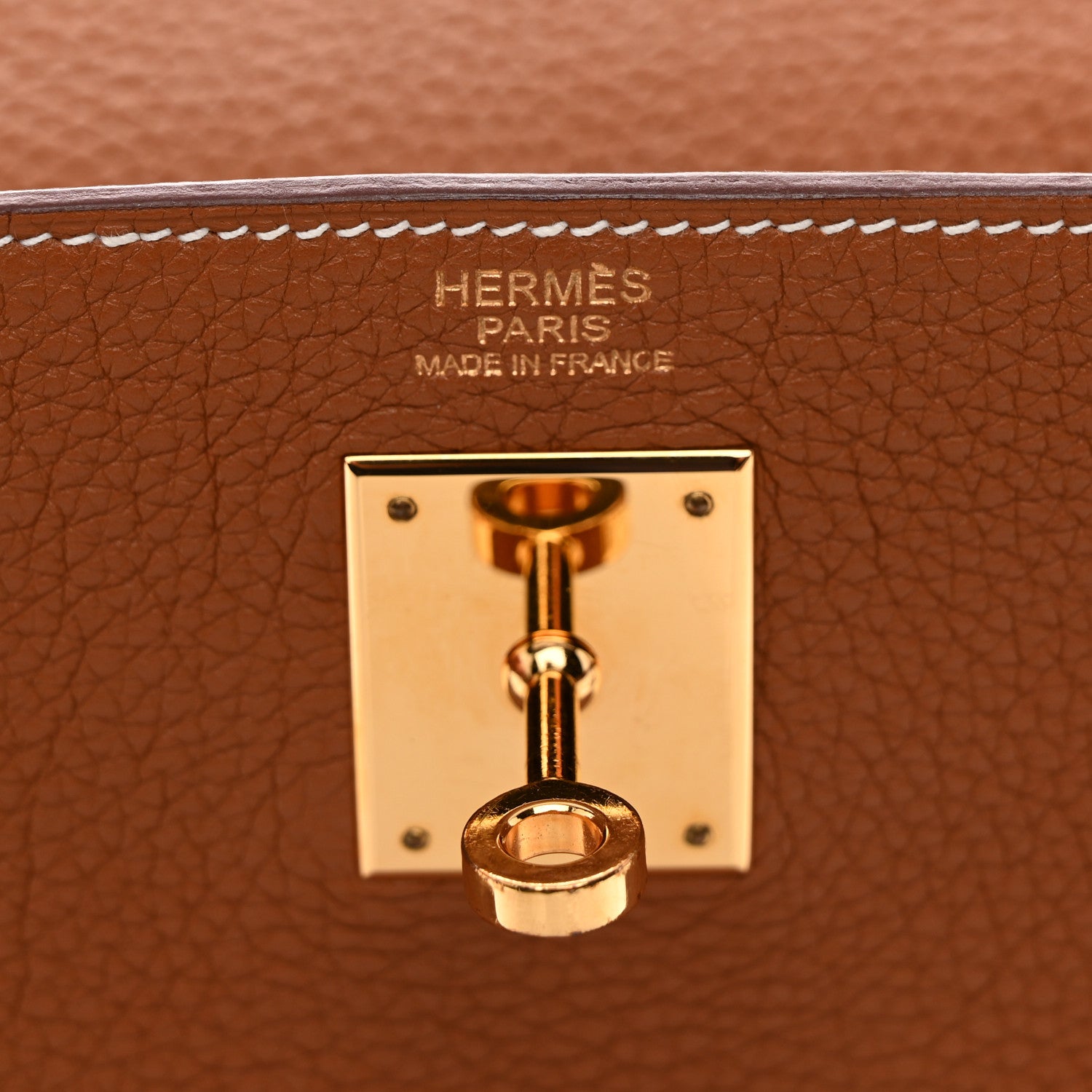 Hermes Togo Kelly Retourne 32 Gold 6 of 17