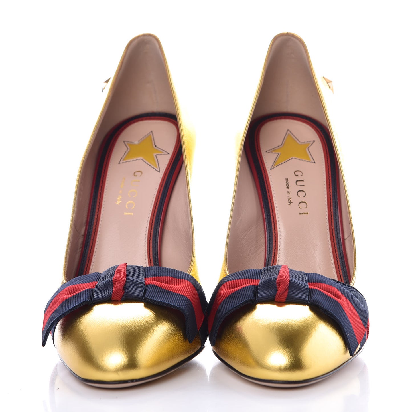 Malaga Kid Web Bow Pumps 36.5 Oro