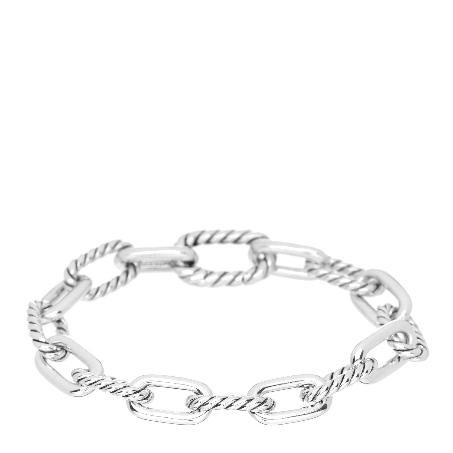 David Yurman Sterling Silver 8.5mm Madison Chain Bracelet 1 of 3