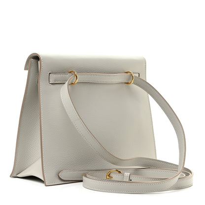 Hermes Evercolor Kelly Danse II Belt Bag Gris Perle 3 of 15