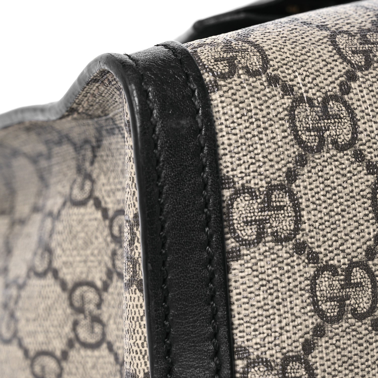 Gucci GG Supreme Monogram Medium Padlock Tote Black 20 of 20
