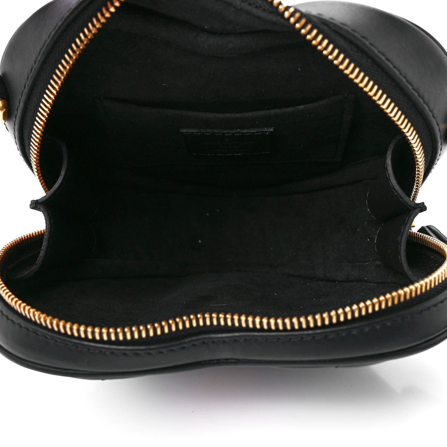 Calfskin New Wave Heart Bag Black