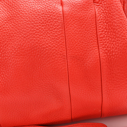 Alexander Wang Pebbled Lambskin Rocco Tangerine Pale Gold Hardware 10 of 10