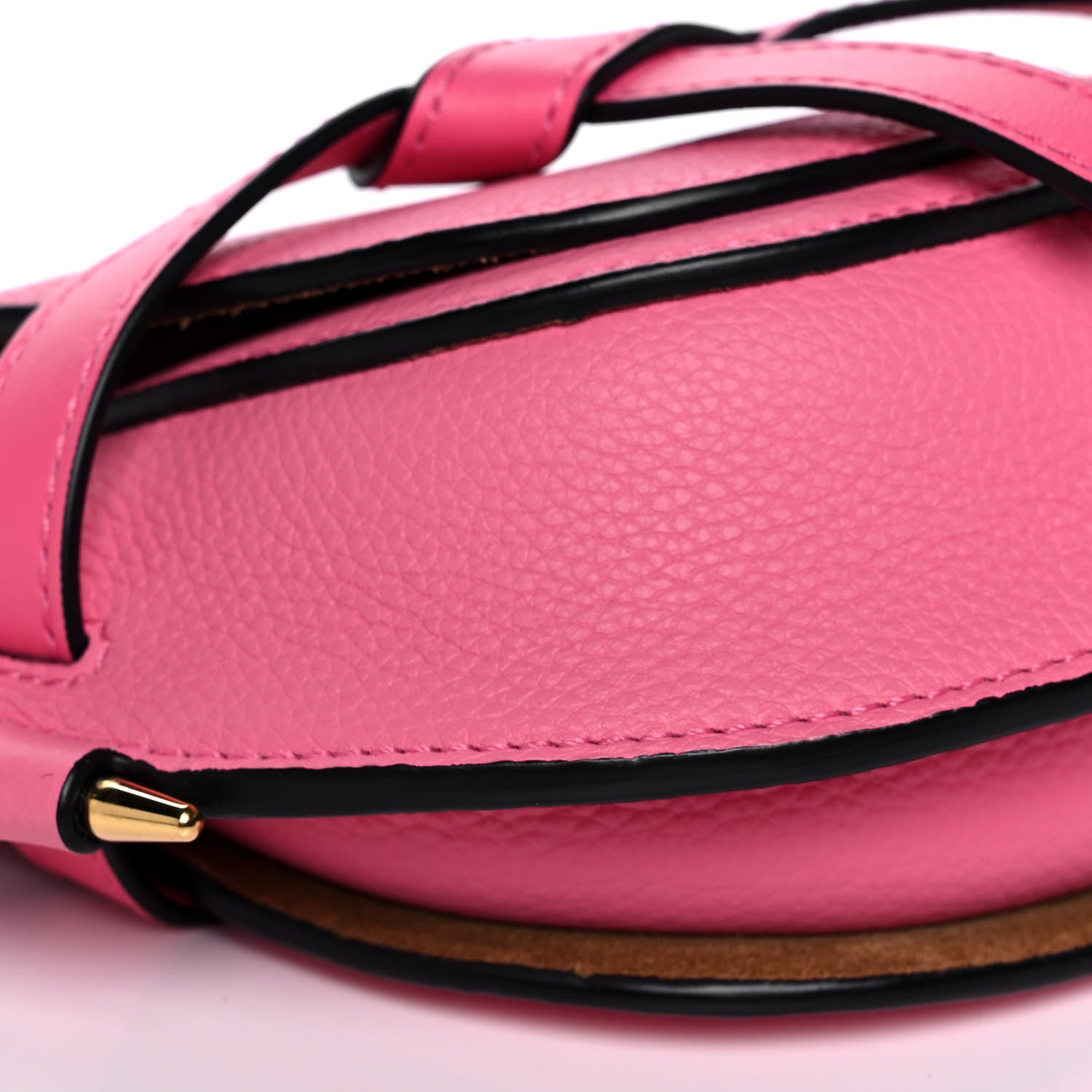Loewe Grained Calfskin Mini Gate Crossbody Bag Wild Rose 9 of 12