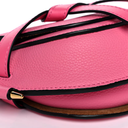 Loewe Grained Calfskin Mini Gate Crossbody Bag Wild Rose 9 of 12