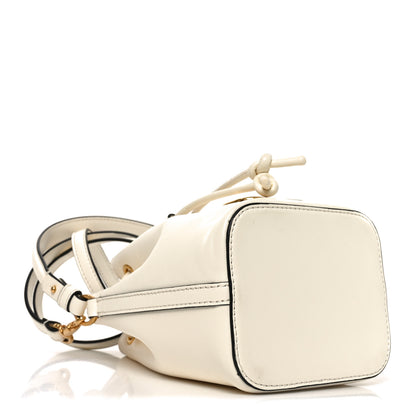 Valentino Garavani Nappa Mini VLogo Signature Bucket Bag Light Ivory 4 of 9