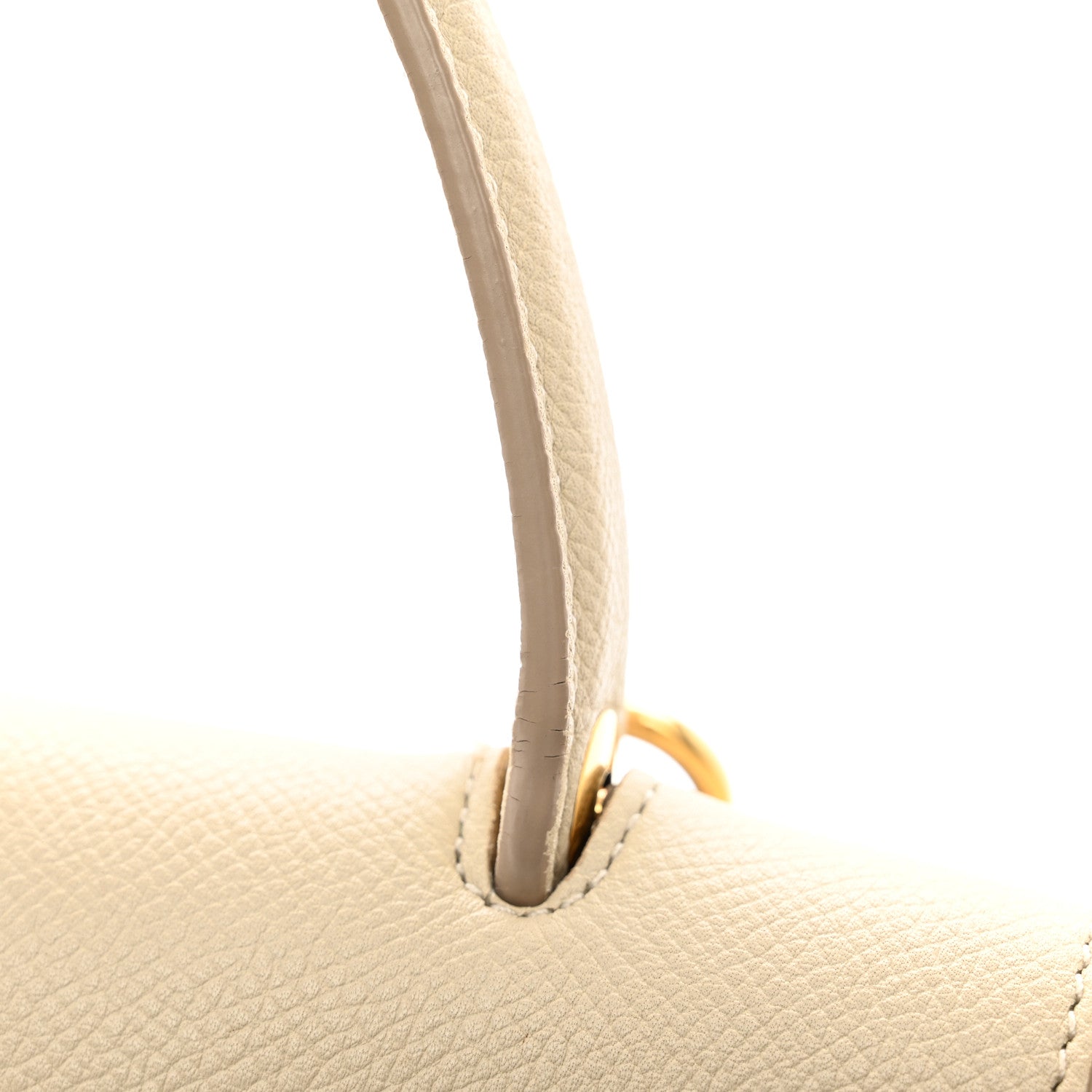 Celine Grained Calfskin Micro Belt Bag Linen 13 of 15