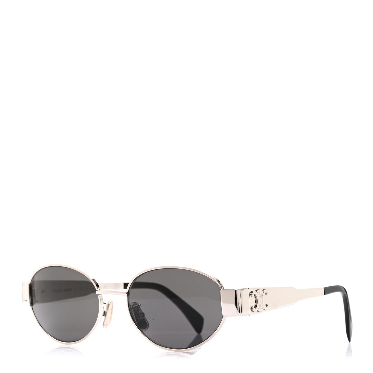 Metal Triomphe 01 Sunglasses CL40235U Silver Black