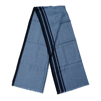 Hermes Cashmere Silk Bande A Part Muffler Chine Marine Indigo 2 of 3