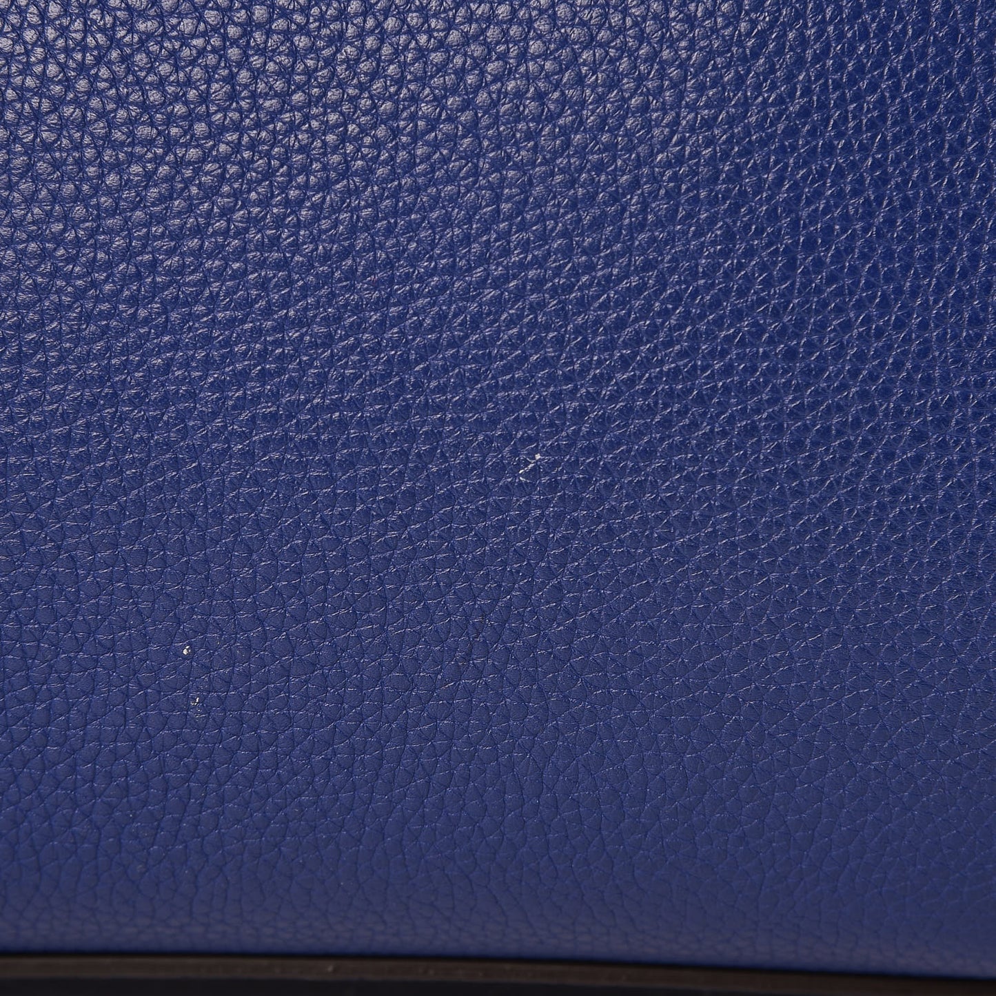 Drummed Calfskin Micro Luggage Indigo