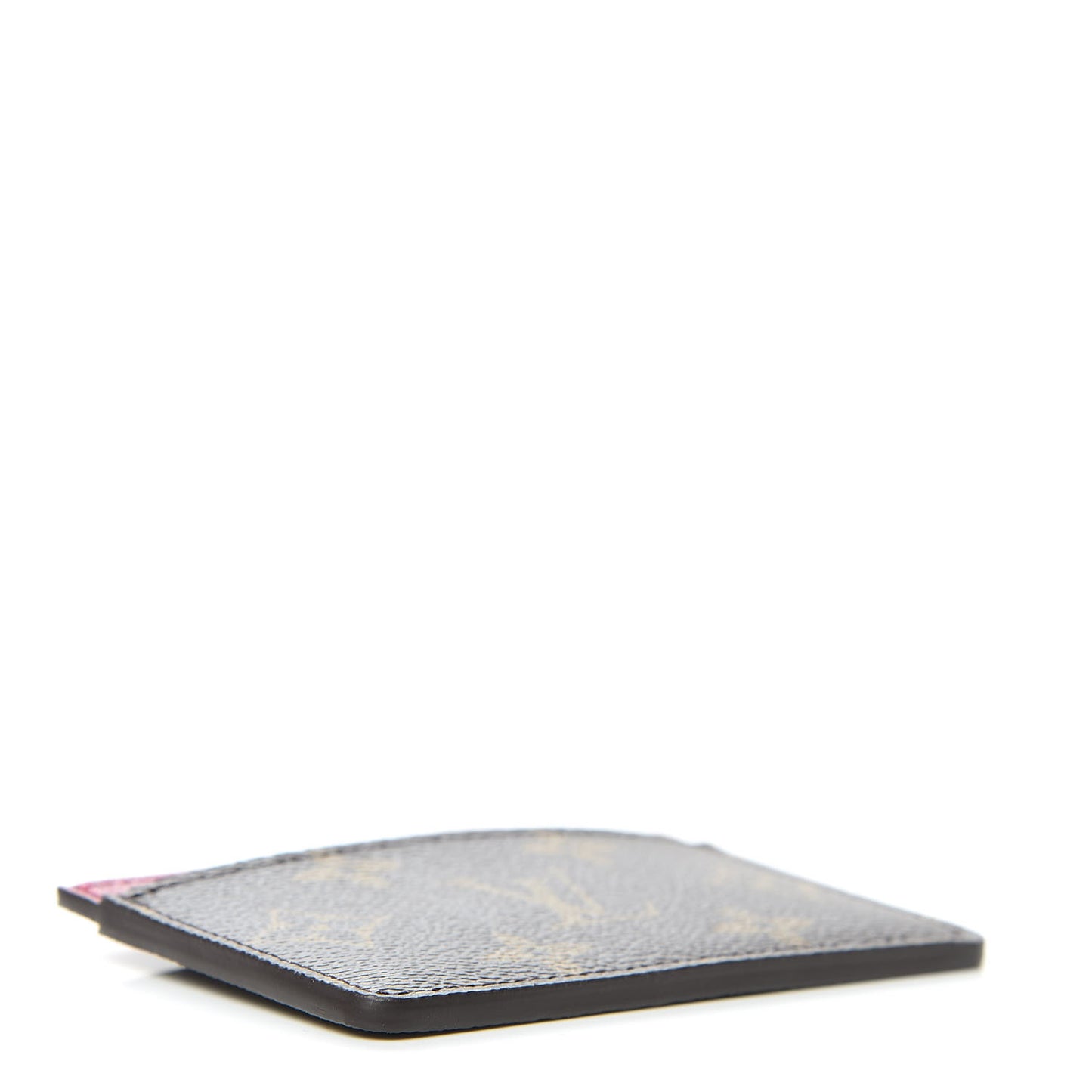 Monogram Card Holder Fuchsia