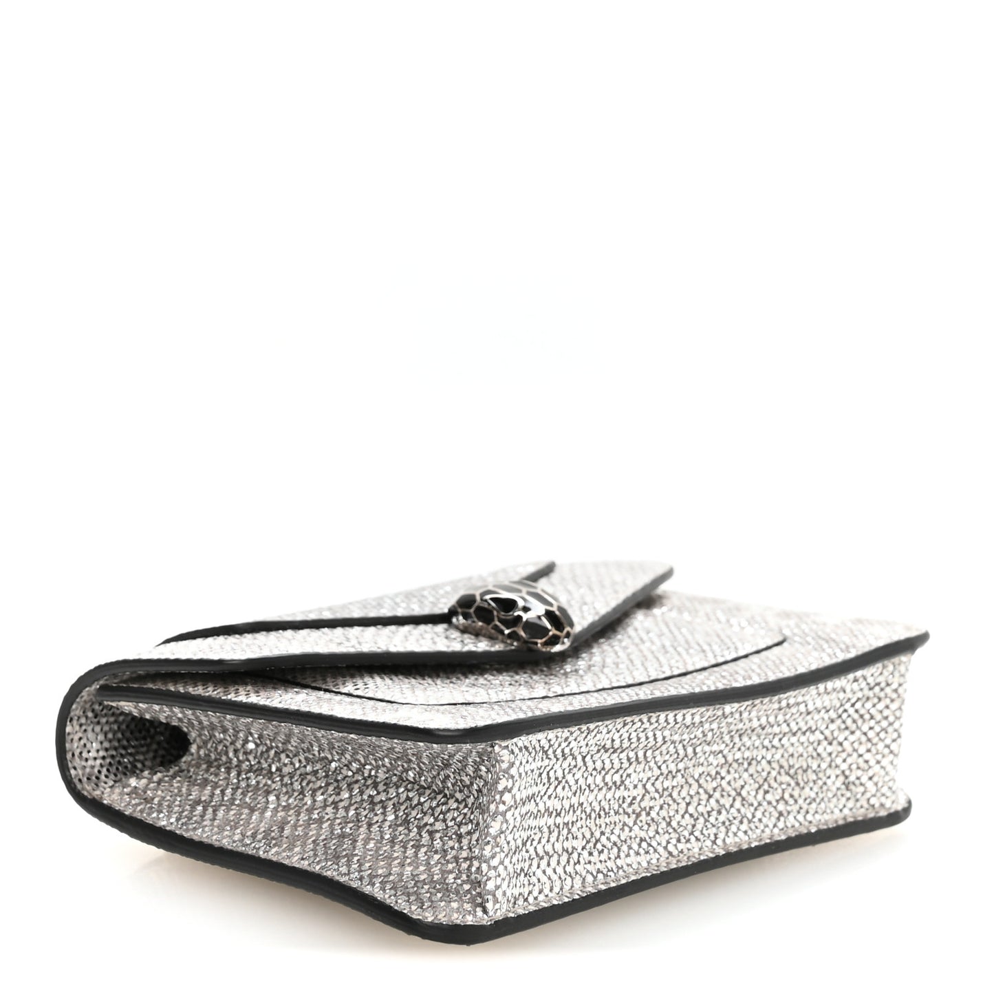 Karung Serpenti Forever Purse Card Holder White Agate