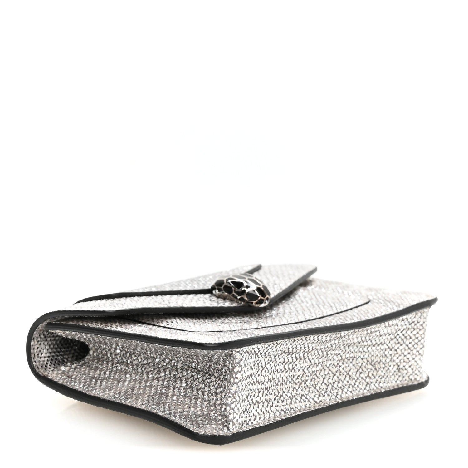 Bulgari Karung Serpenti Forever Purse Card Holder White Agate 4 of 7