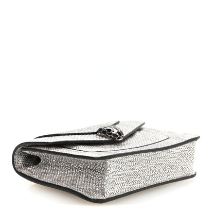 Bulgari Karung Serpenti Forever Purse Card Holder White Agate 4 of 7