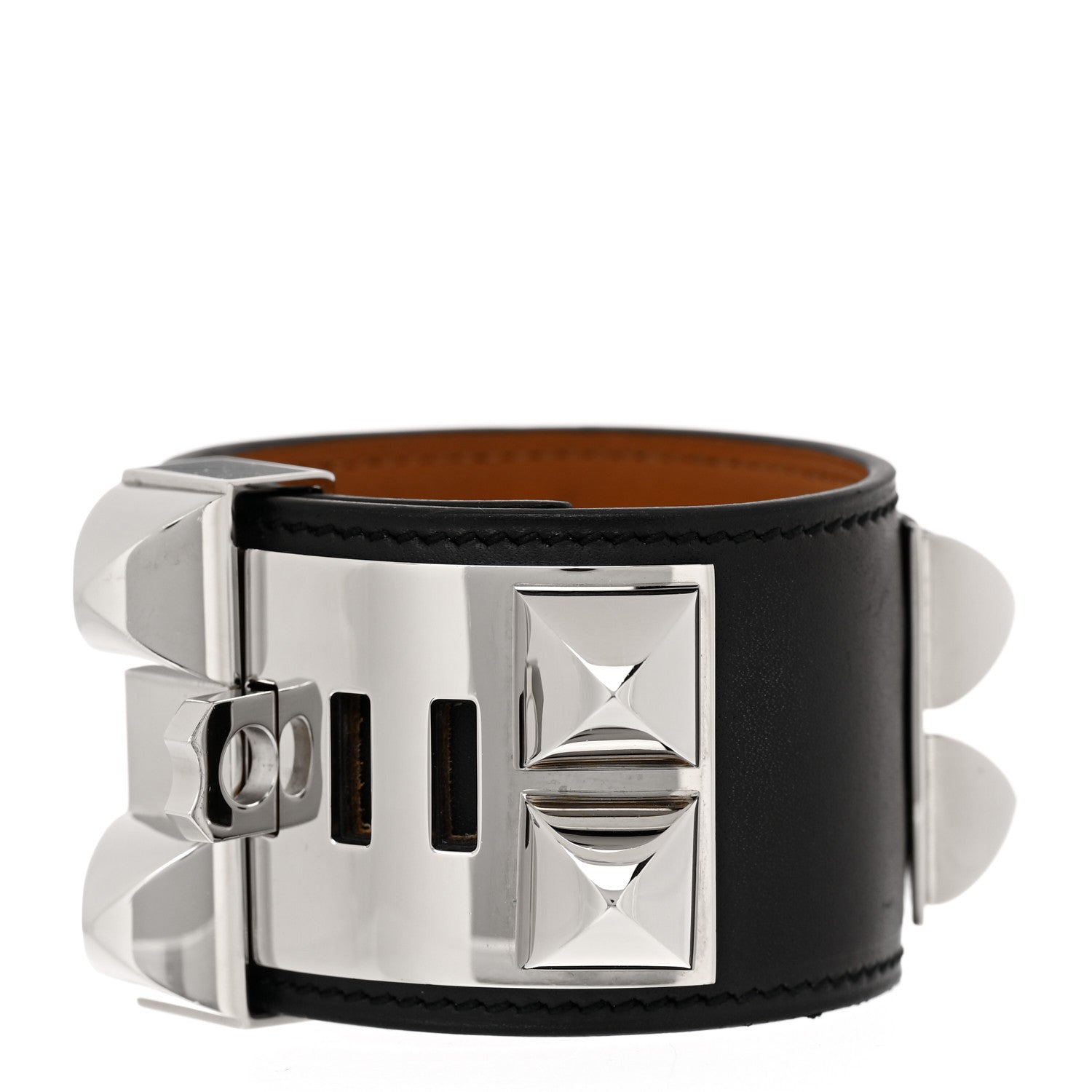 Hermes Chamonix Collier de Chien Bracelet S Black 3 of 6