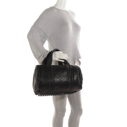 Alexander Wang Pebbled Lambskin Rocco Black Matte Black Hardware 6 of 13
