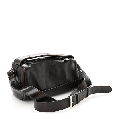 Prada Vintage Nappa Shoulder Bag Moro 3 of 9