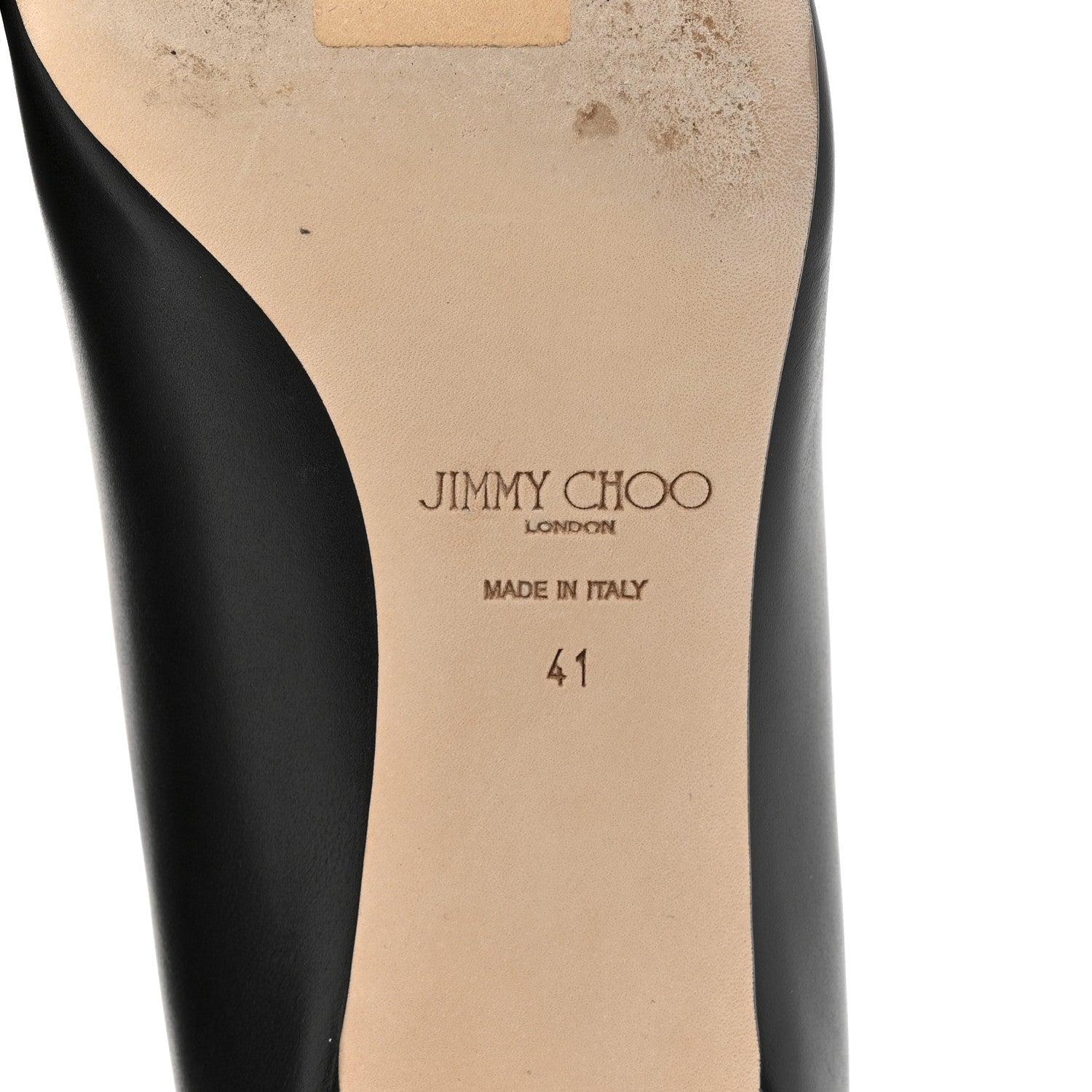 Jimmy Choo Calfskin Amelia 35 Pumps 41 Black 7 of 9