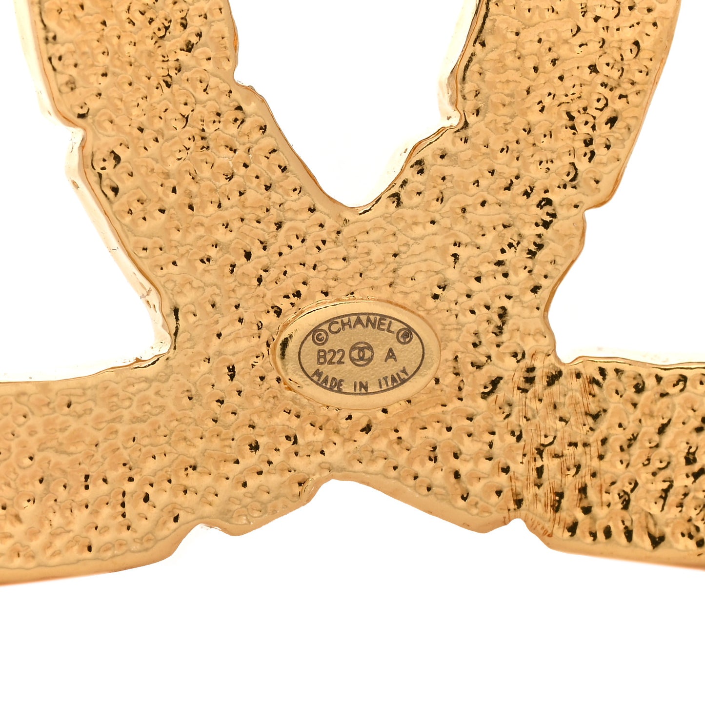 CC Brooch Gold