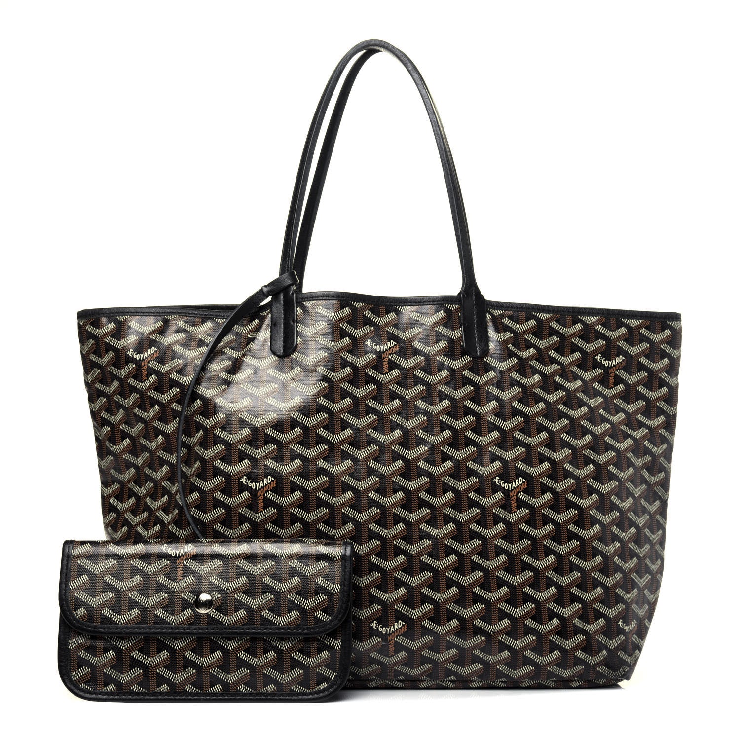 Goyard Goyardine Saint Louis PM Black 1 of 20
