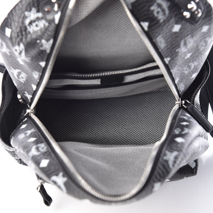 MCM Visetos Medium Stark Backpack Black 9 of 9