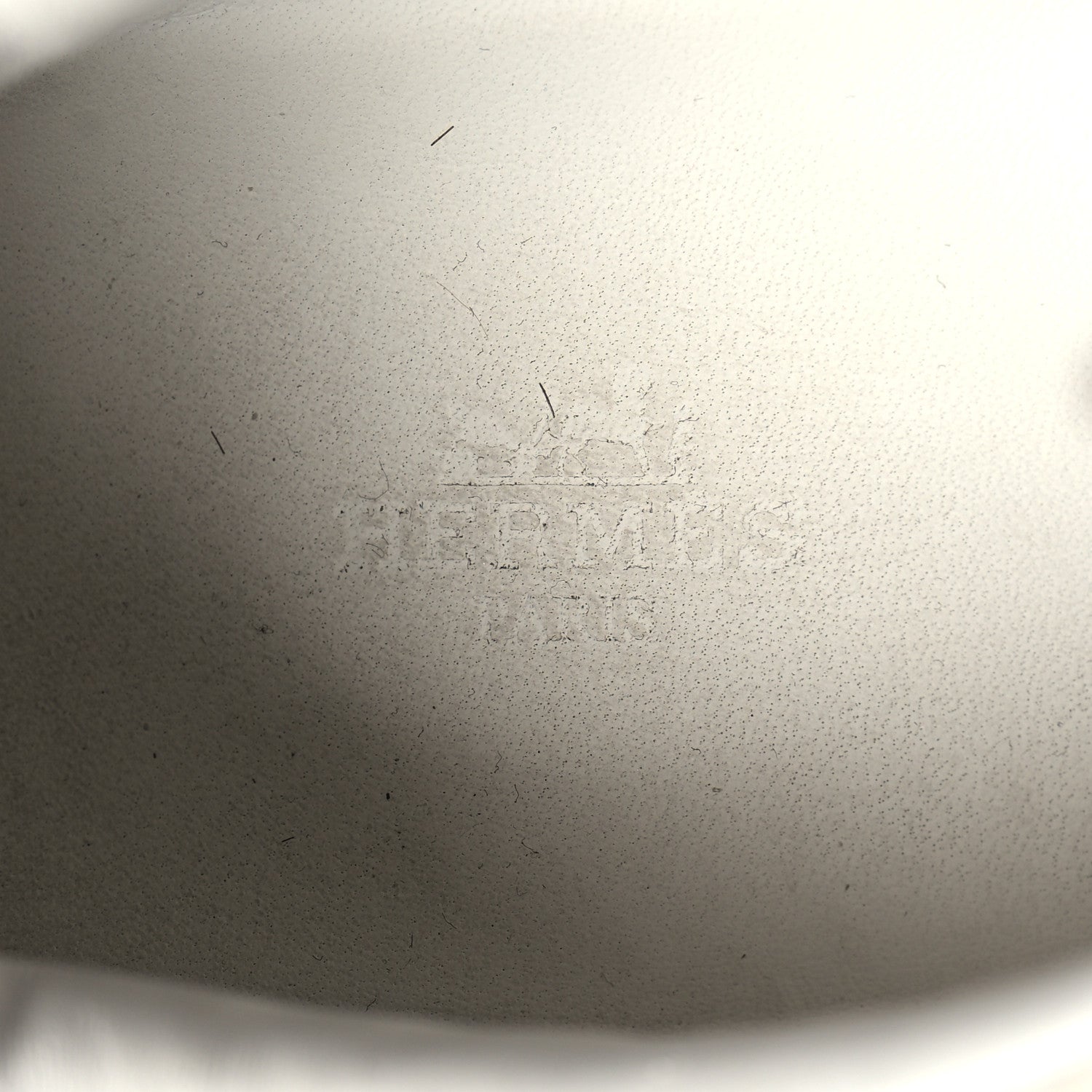 Hermes Goatskin Suede Mens Bouncing Sneakers 41 White 8 of 9