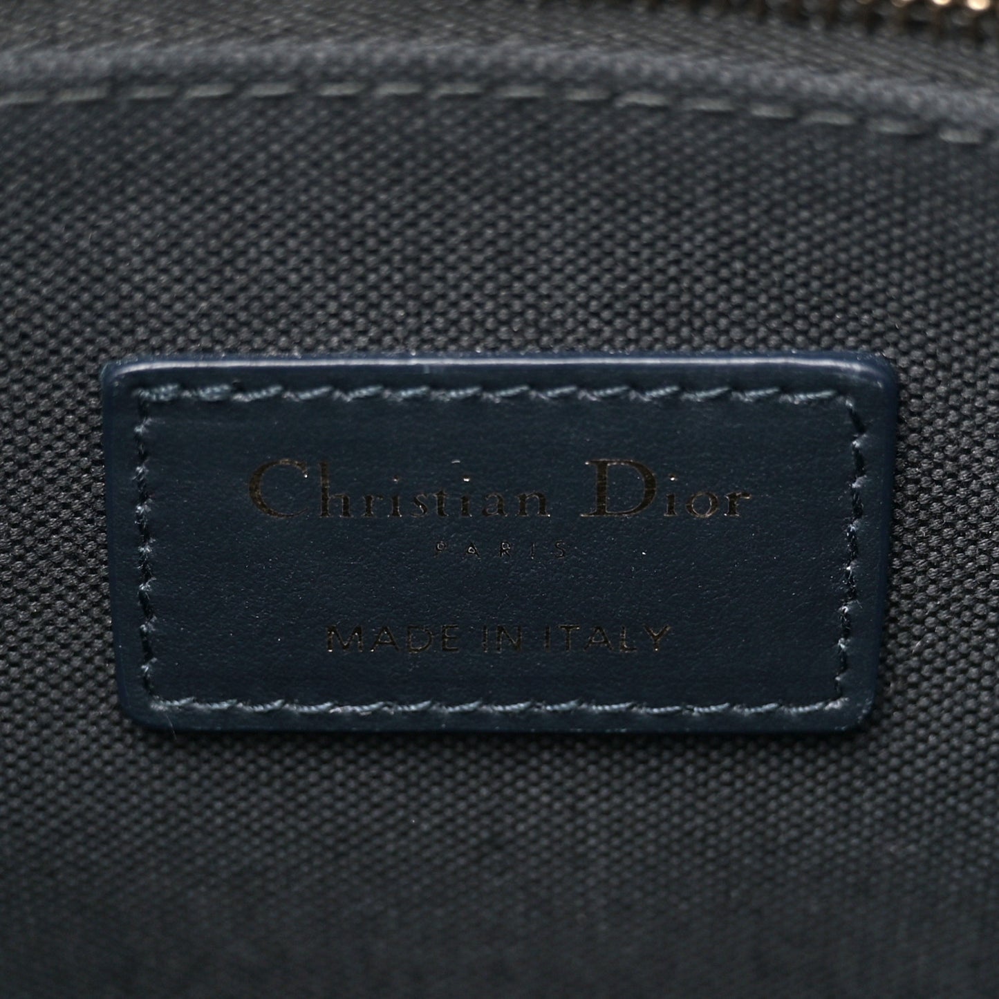 Oblique Calfskin Small Book Tote With Strap Blue Multicolor