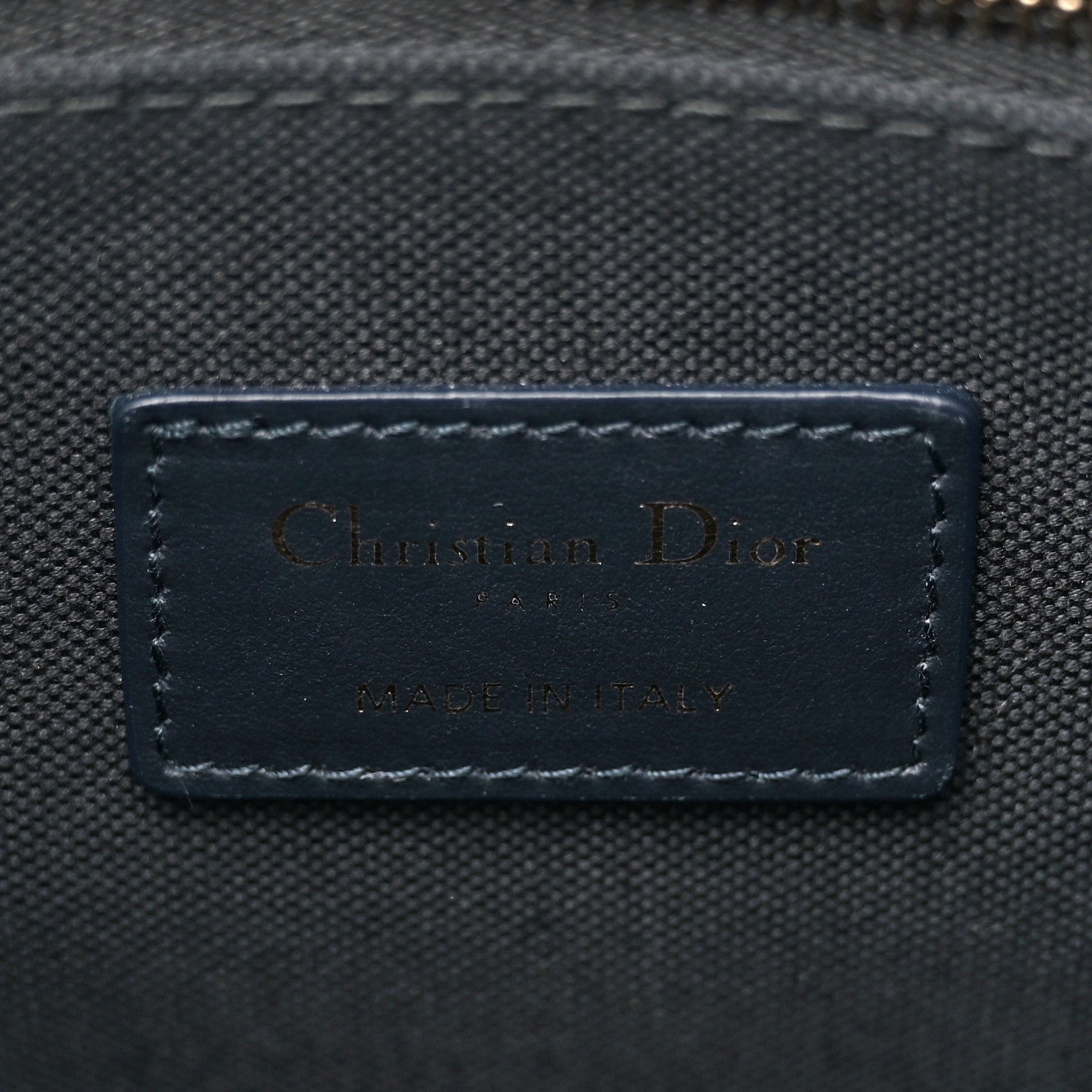 Christian Dior Oblique Calfskin Small Book Tote With Strap Blue Multicolor 6 of 10